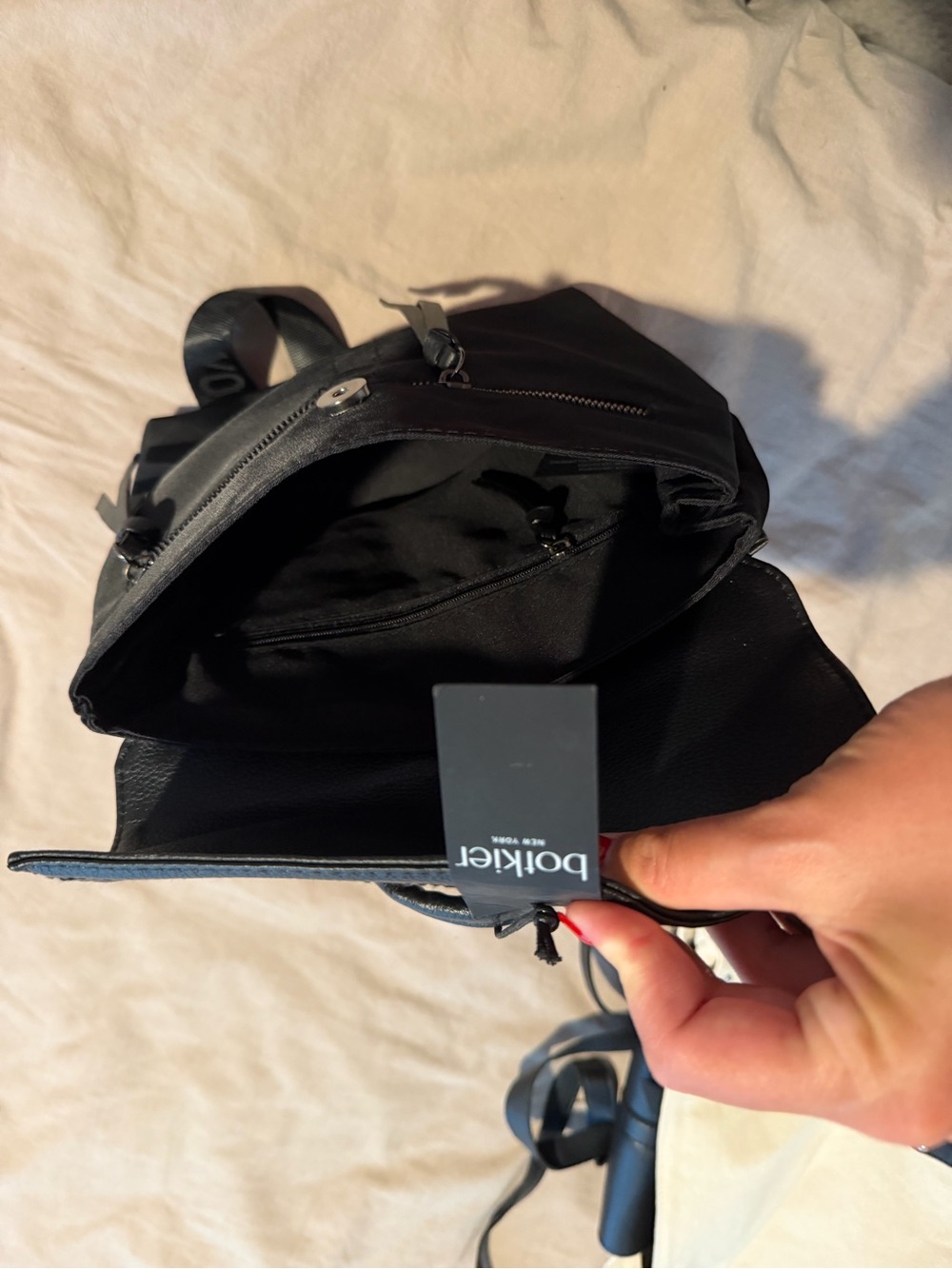 Botkier Black Backpack - Picture 2 of 2